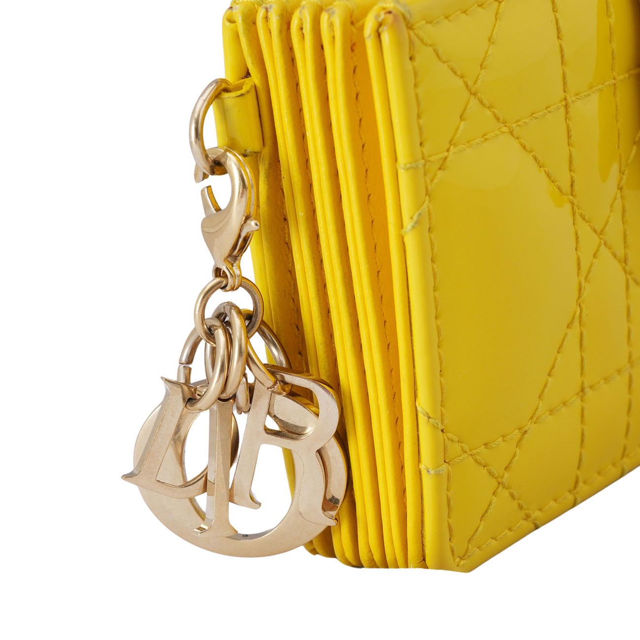 CHRISTIAN DIOR(USED)디올 페이던트 레이디디올 자스민 카드지갑